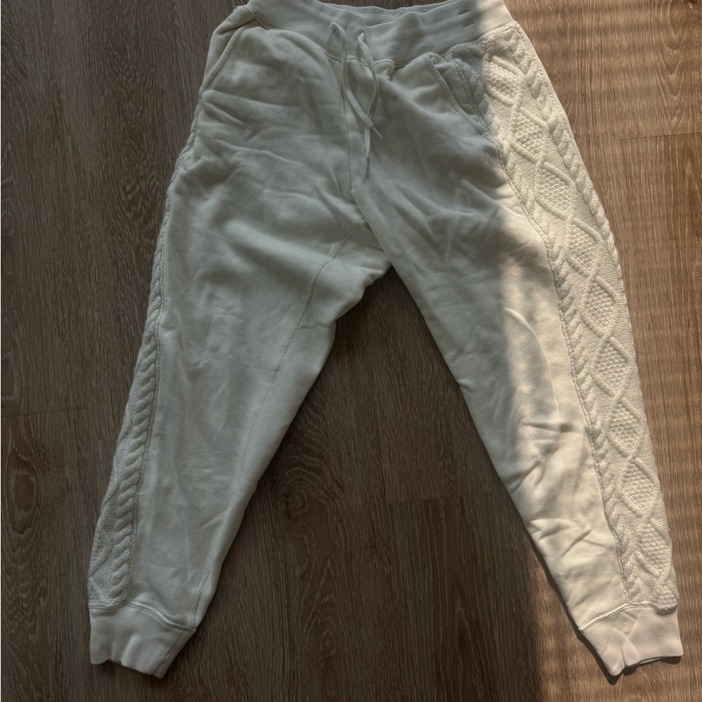 Ralph Lauren Cream Winter Sweatpants